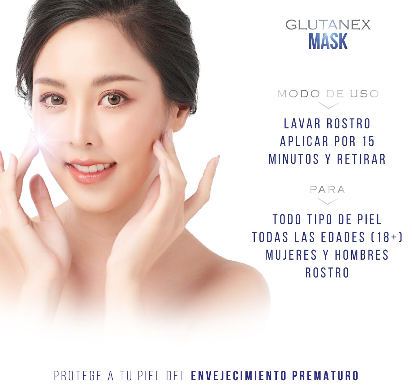 Glutanex Mascarilla Individual