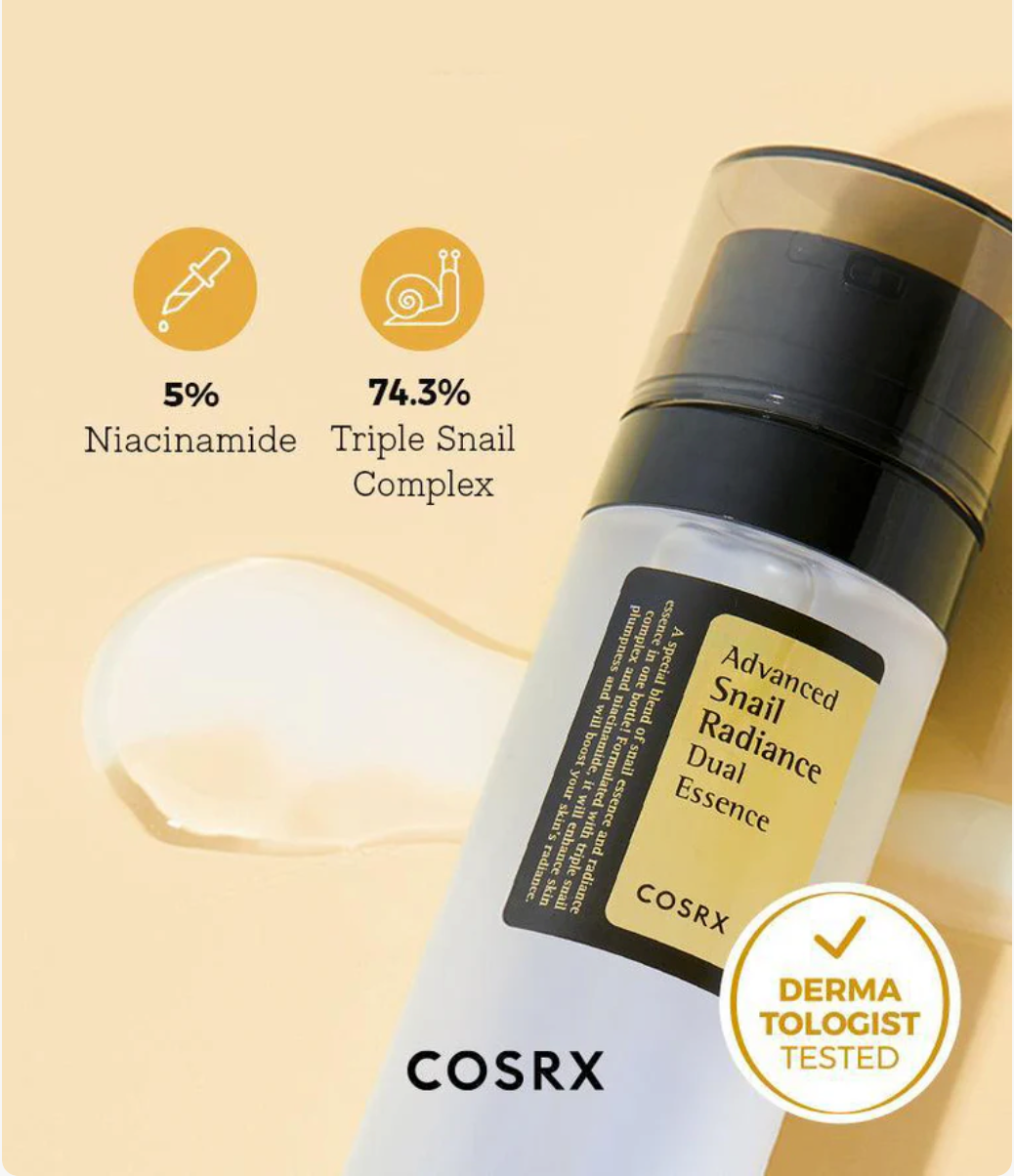 COSRX Advanced Snail Radiance Dual Essence 80 ml